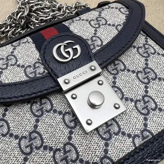 Hyperpeter MATELASSÉ GG HANDLE GUCCI SMALL BAG TOP 0525